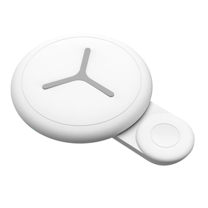 2 in 1 Wireless Charger for Smartphones and Watches - Metal 