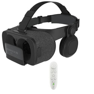 3D Stereo Glasses for Mobile Phone - Black / with White 