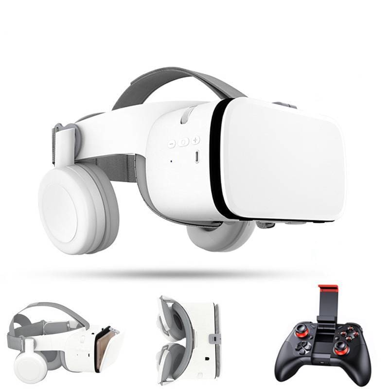 3D Virtual Reality Glasses with Bluetooth Headset