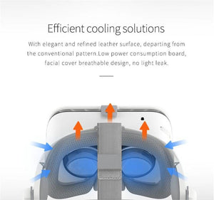 3D Virtual Reality Glasses with Bluetooth Headset