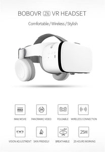 3D Virtual Reality Glasses with Bluetooth Headset
