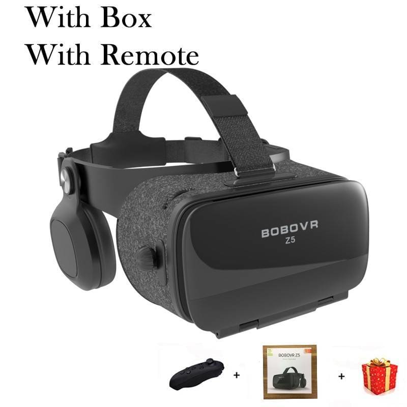 3D Virtual Reality Glasses for Phones - Black / With Box 