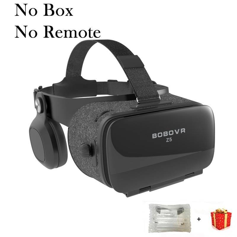 3D Virtual Reality Glasses for Phones - Black / No Box 