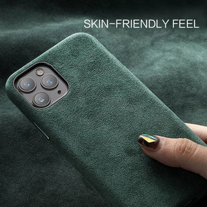 Artificial Leather Full-Protection Business Phone Case