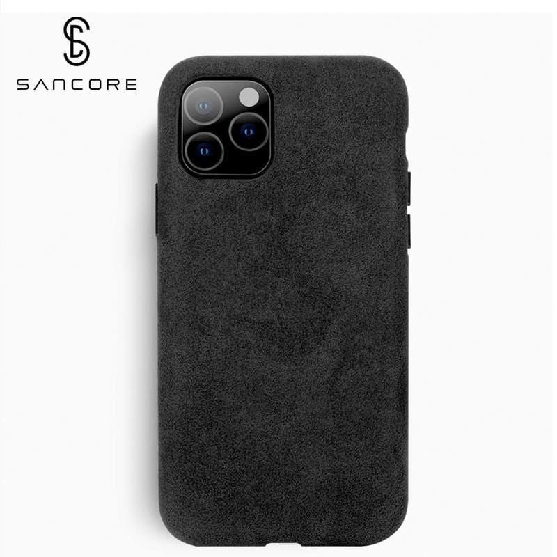 Artificial Leather Full-Protection Business Phone Case - 