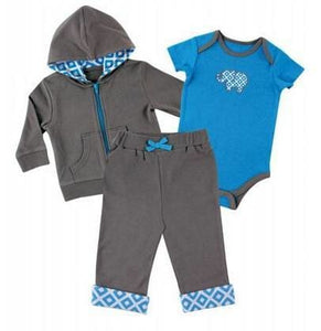 Baby Boy’s Cotton Clothes Set - 2 / 3M