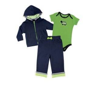 Baby Boy’s Cotton Clothes Set - 3 / 6M