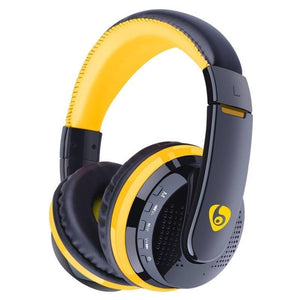 Bluetooth Headset With Microphone - Yellow