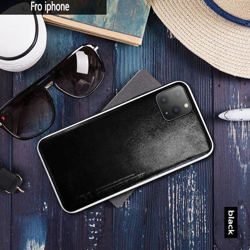Business Leather iPhone Cases - 7 Plus / Green