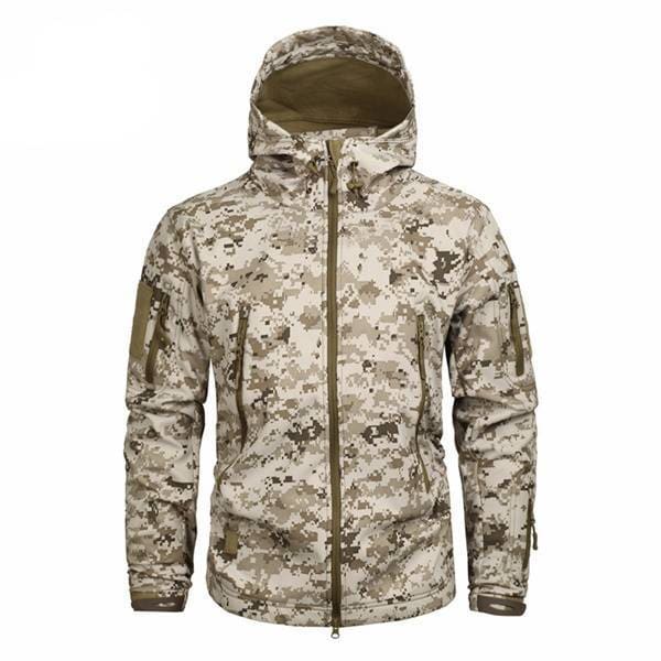Camouflage Autumn Men’s Jacket - 11 / XXL
