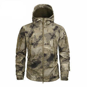 Camouflage Autumn Men’s Jacket - 3 / L