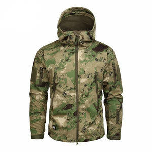 Camouflage Autumn Men’s Jacket - 4 / XS