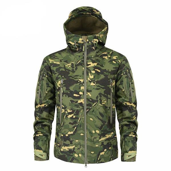 Camouflage Autumn Men’s Jacket - 5 / XXL
