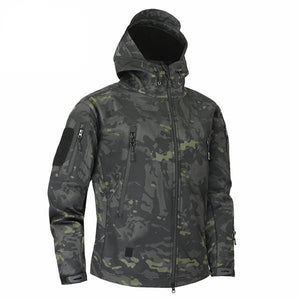 Camouflage Autumn Men’s Jacket - 6 / XXXL