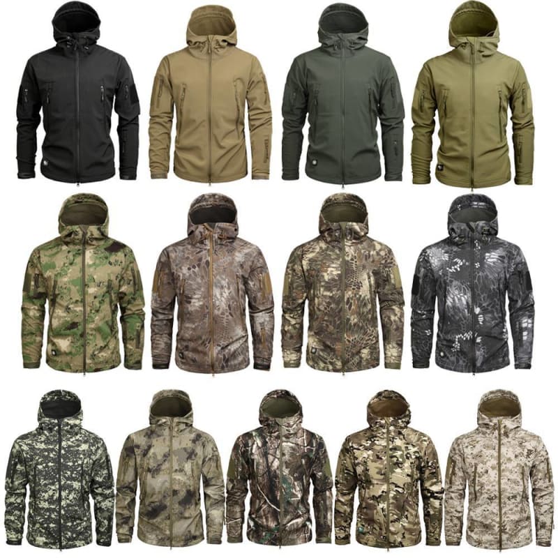 Camouflage Autumn Men’s Jacket