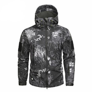 Camouflage Autumn Men’s Jacket - 9 / XXXL