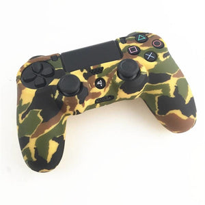Camouflage Camo Silicone Rubber Soft Case for Sony PS4 