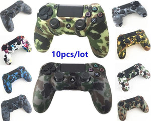 Camouflage Camo Silicone Rubber Soft Case for Sony PS4 