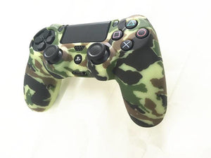 Camouflage Camo Silicone Rubber Soft Case for Sony PS4 