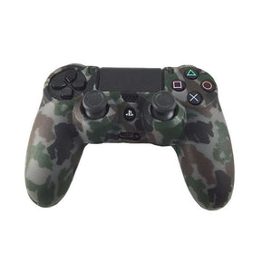 Camouflage Camo Silicone Rubber Soft Case for Sony PS4 
