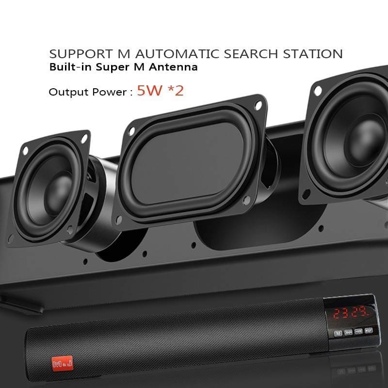 Camouflage Pattern Double Magnetic Sound Bar