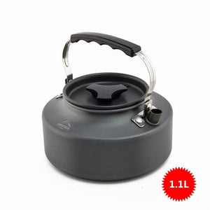 Camping Aluminium Alloy Cookware Set - Steel