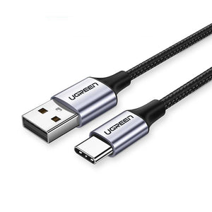 Charging Cable Braided Type-C - Nylon Grey / 0.5m