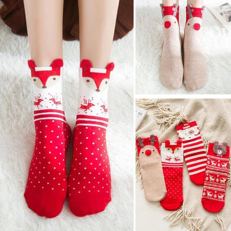 Christmas Santa Socks