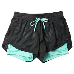 Colorful Women’s Polyester Running Shorts