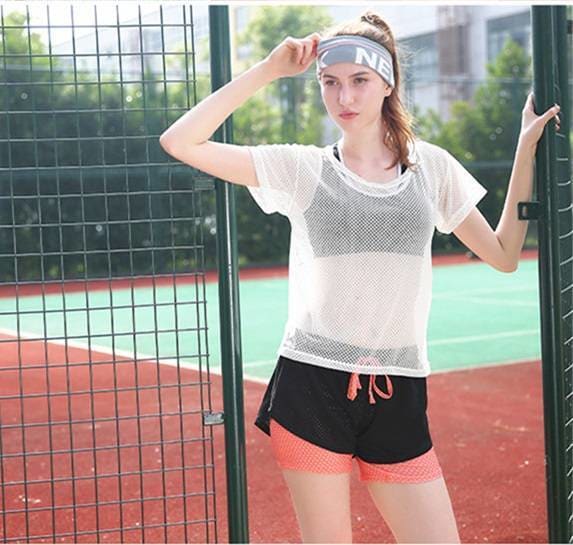 Colorful Women’s Polyester Running Shorts