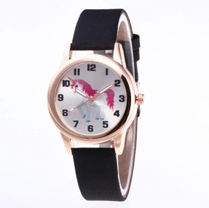 Cute Cartoon Unicorn Patterned Kid’s Watches