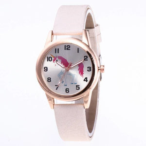 Cute Cartoon Unicorn Patterned Kid’s Watches