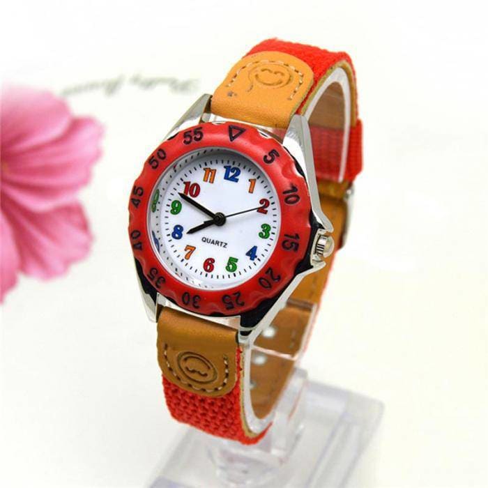 Cute Children’s Wristwatches - Red