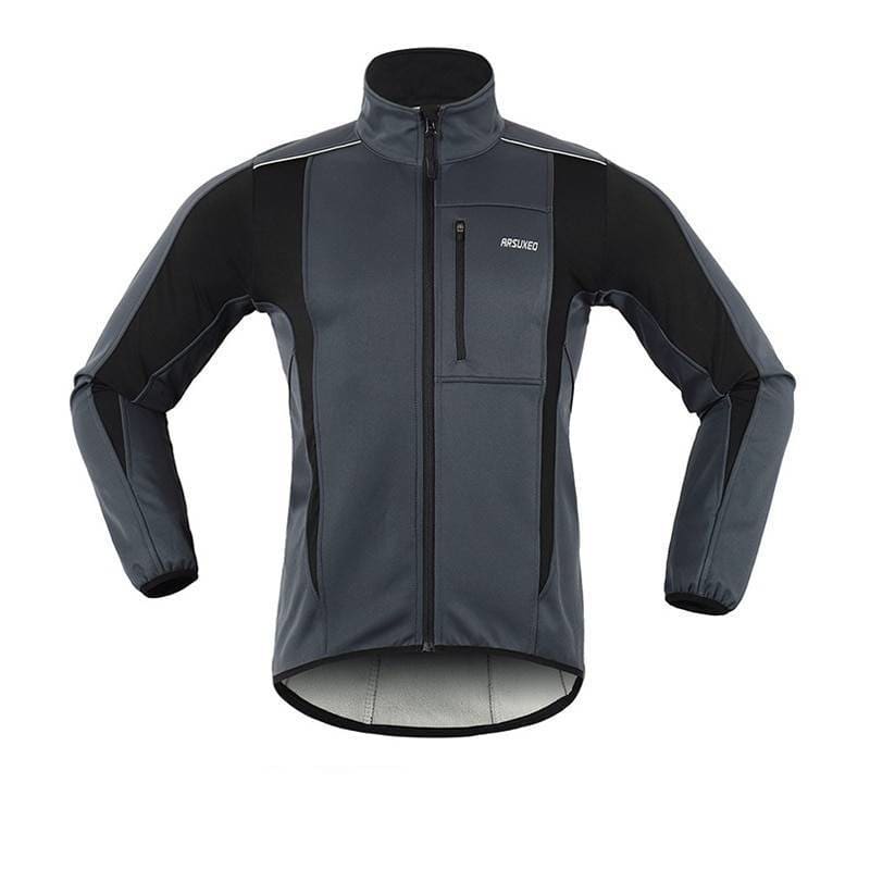 Cycling Jacket Winter Warm Up Thermal Fleece - Camo / L