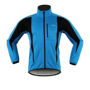 Cycling Jacket Winter Warm Up Thermal Fleece - Red / M