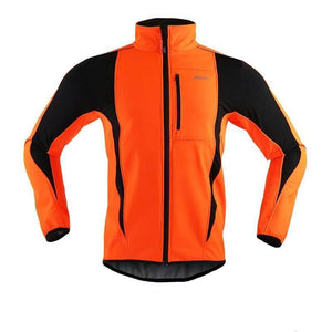 Cycling Jacket Winter Warm Up Thermal Fleece - Red / XXXL