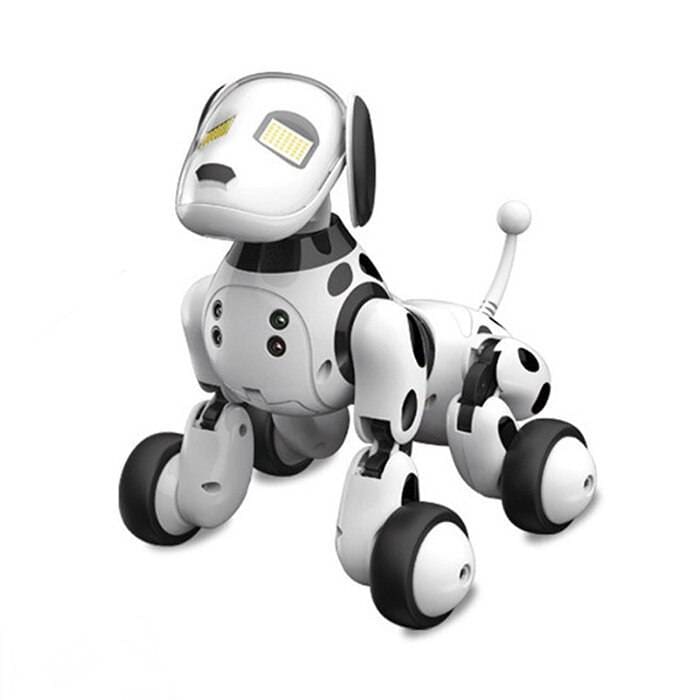 Dog Robot Intelligent Electronic Pet - White