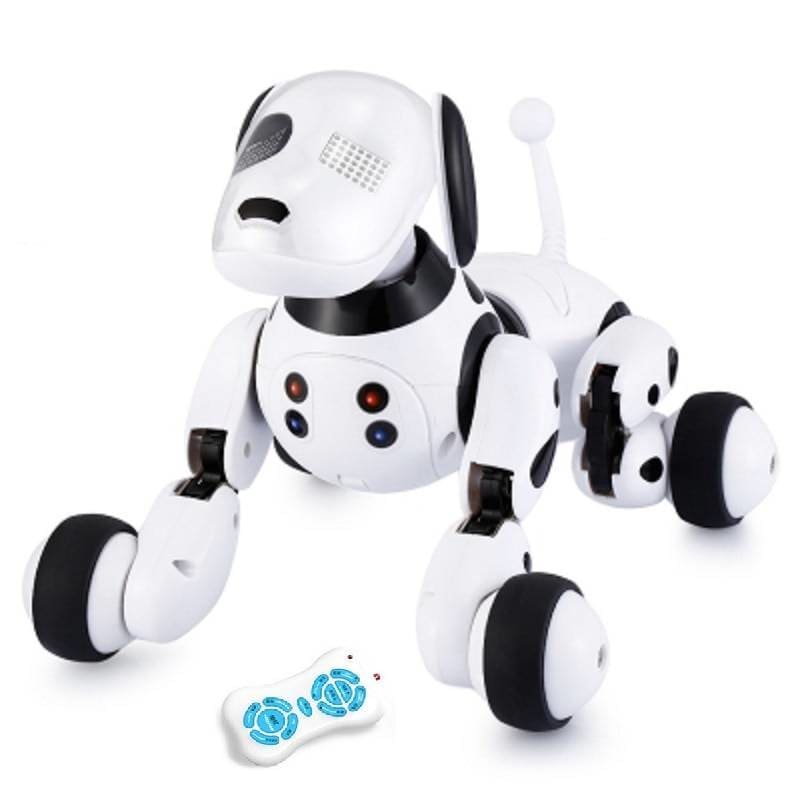 Dog Robot Intelligent Electronic Pet - White
