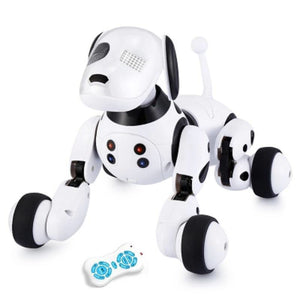Dog Robot Intelligent Electronic Pet - White