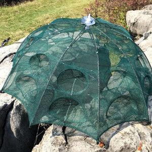 Folded Automatic Trap Fishing Net