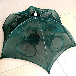 Folded Automatic Trap Fishing Net