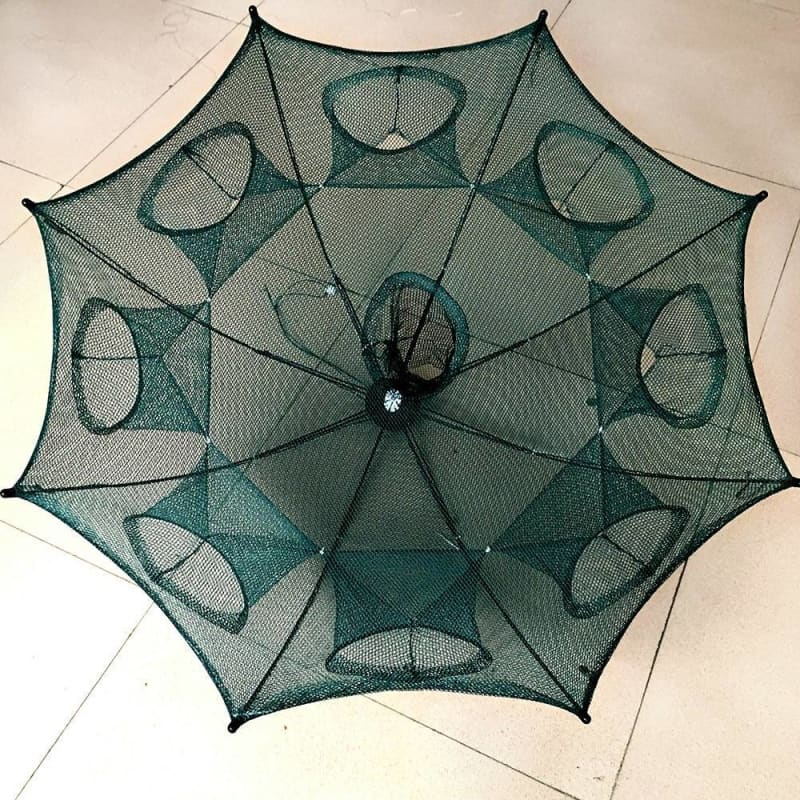 Folded Automatic Trap Fishing Net
