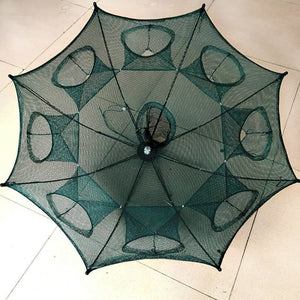 Folded Automatic Trap Fishing Net