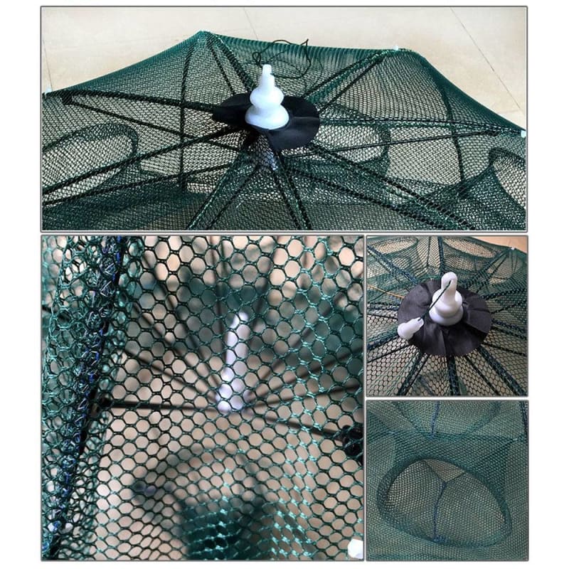 Folded Automatic Trap Fishing Net