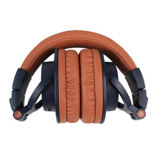 Folding Powerful Bass Gaming Headphones - Brown