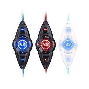 Futuristic Design Vibrating LED Gaming Headset