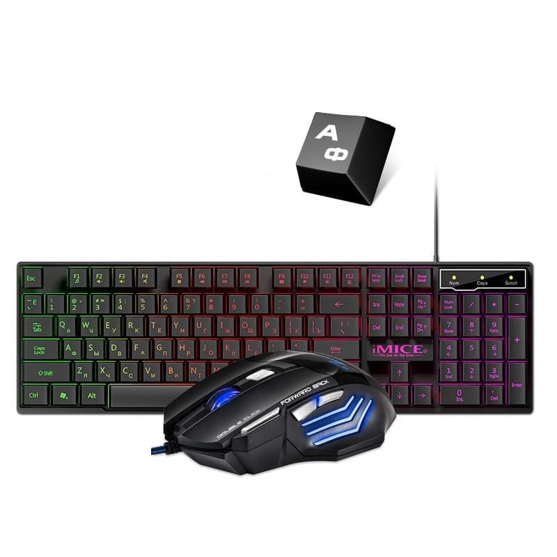 Gaming keyboard and Mouse - Russia English
