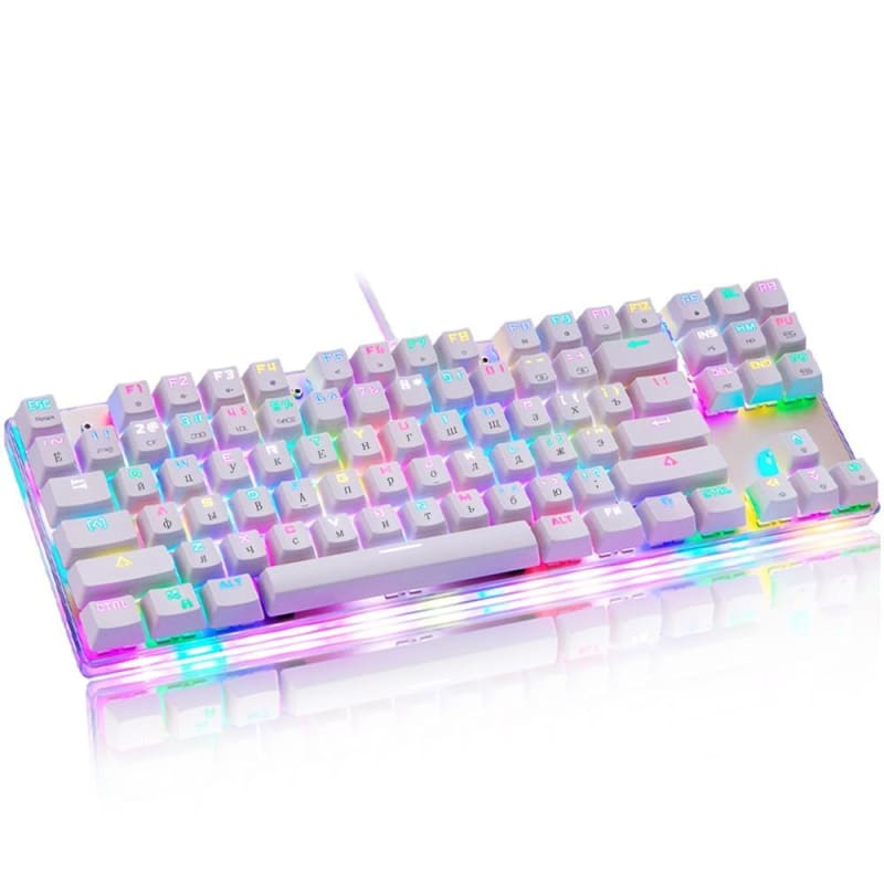 Gaming Mechanical Keyboard With USB Wired - Russian version 