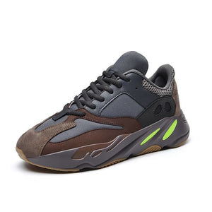 Genuine Leather Fashion Sport Footwear Men - 702 Gray / 9