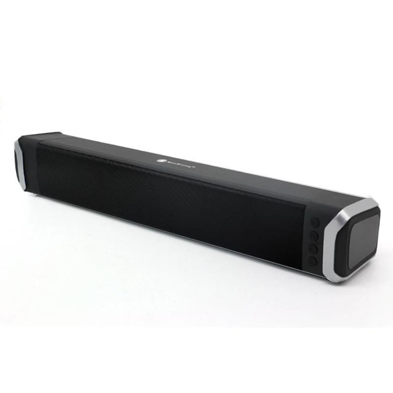 Geometric Style Bluetooth Sound Bar - Black